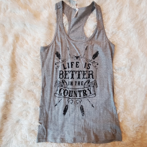 "LIFE IS  BETTER IN THE COUNTRY " - Picture 3 of 5